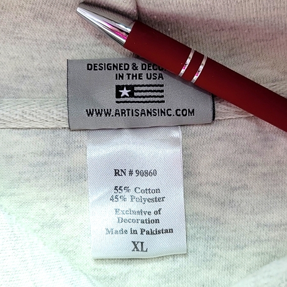 Grand Marais Minnesota Artisans hooded sweatshirt size generous XL - Picture 6 of 8
